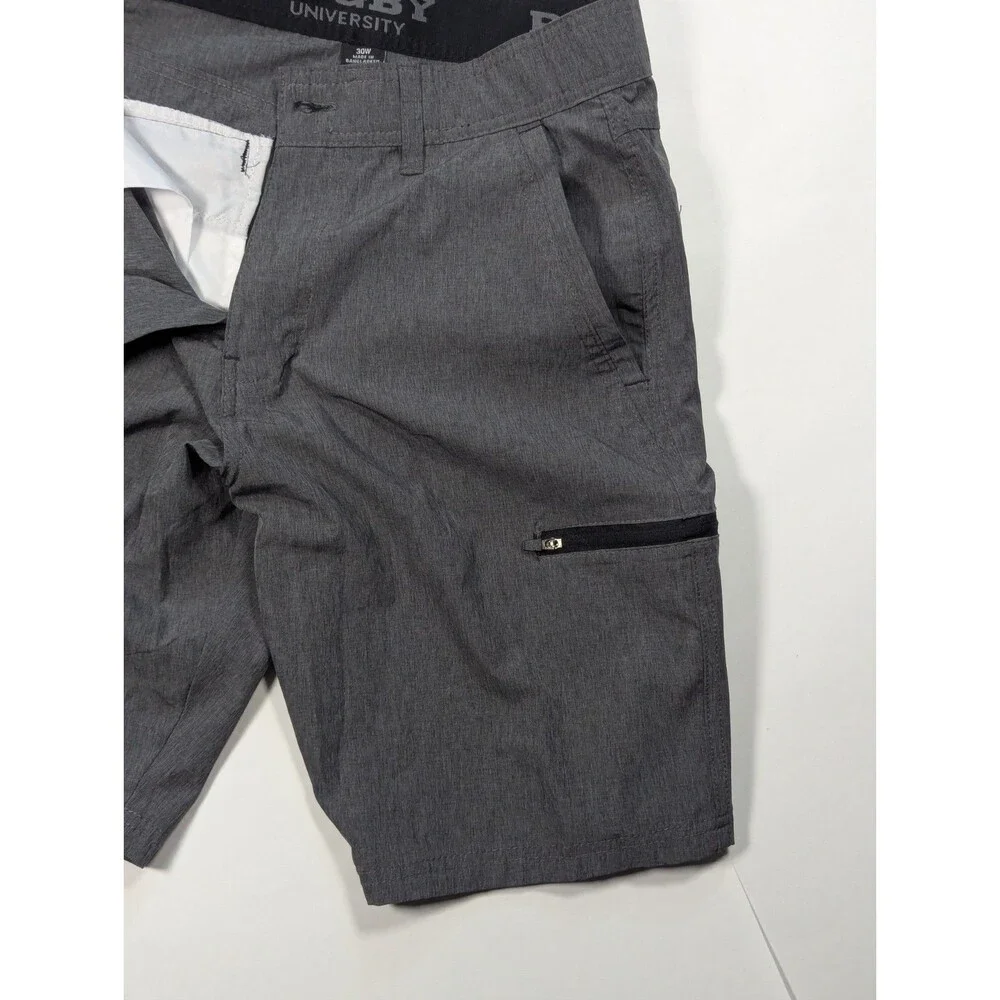 Rugby University chino Shorts Grey Size 30 Mens